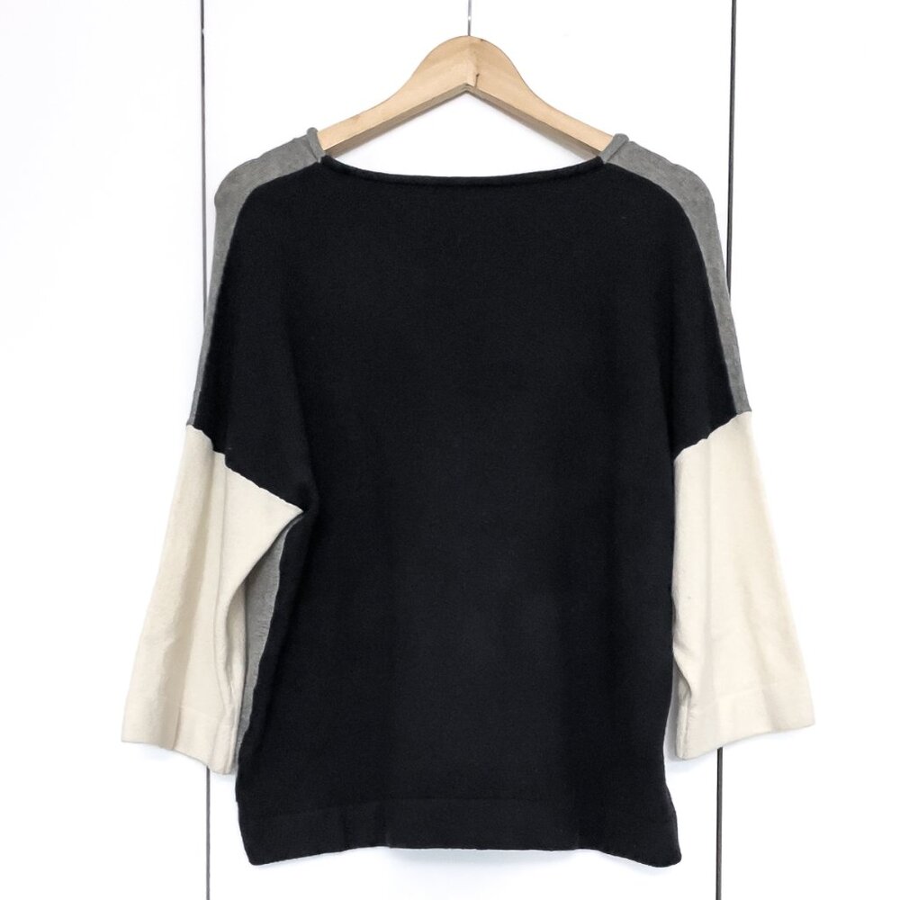 French Connection Color Block Sweater, Size Xs - image 2